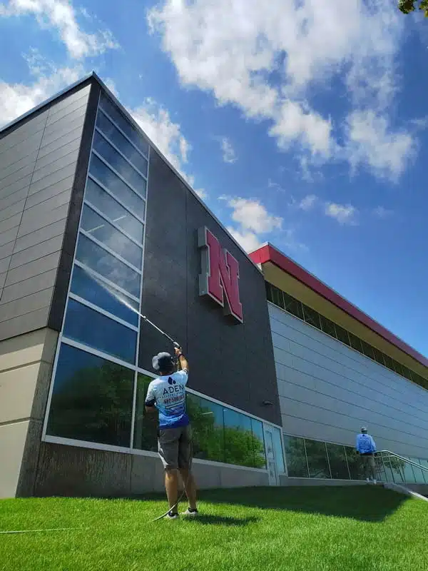 Commercial Window Washing 2